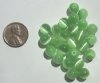 25 8mm Light Green Fiber Optic